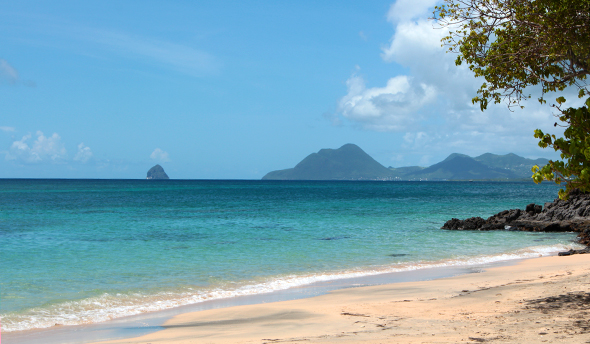 Pointe Borgnese in Martinique