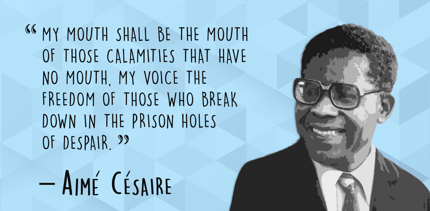 Aimé Césaire's quote