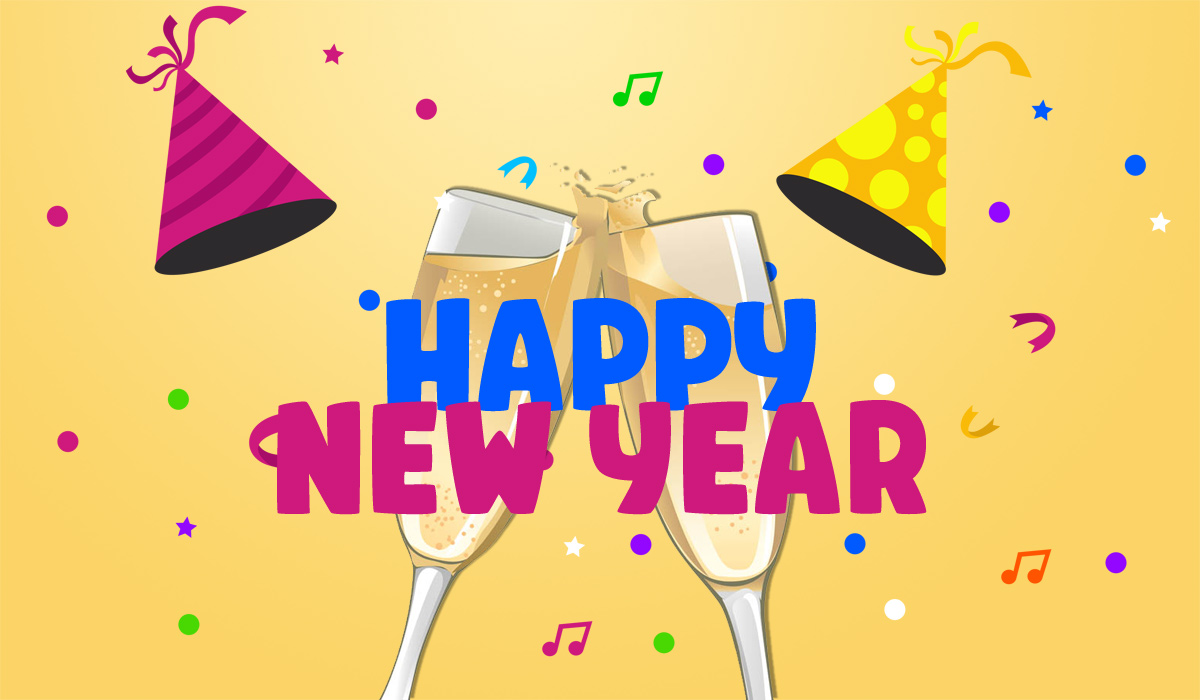 Happy New Year illustration